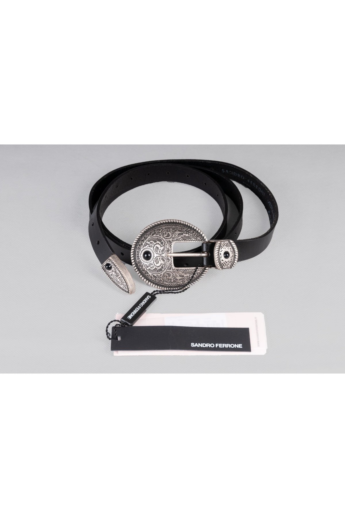 Ζώνη Sandro Ferrone απο δέρμα