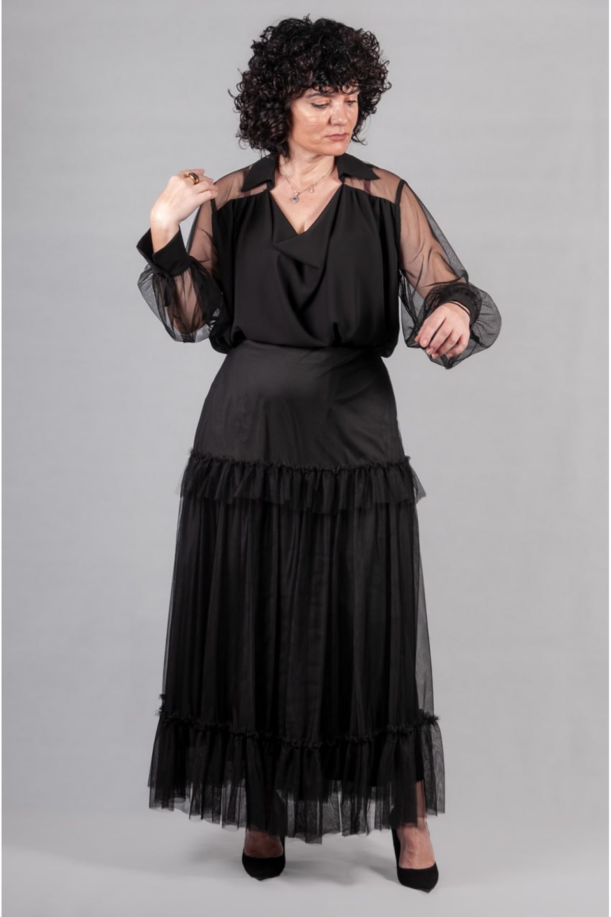 Φούστα εντυπωσιακή Sandro Ferrone