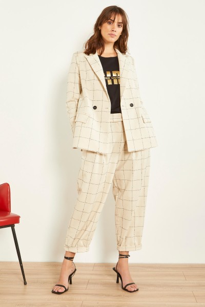 Παντελόνι SOUVENIR εκρού