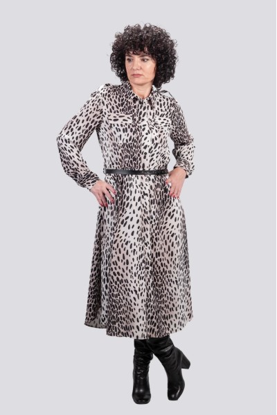 Φόρεμα Imperial μπεζ