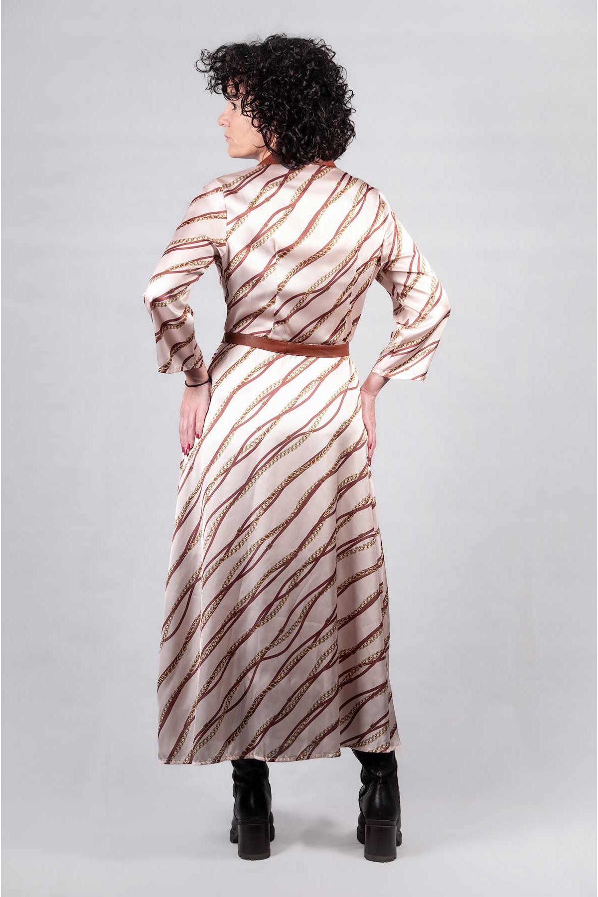 Φόρεμα Rinascimento μπεζ