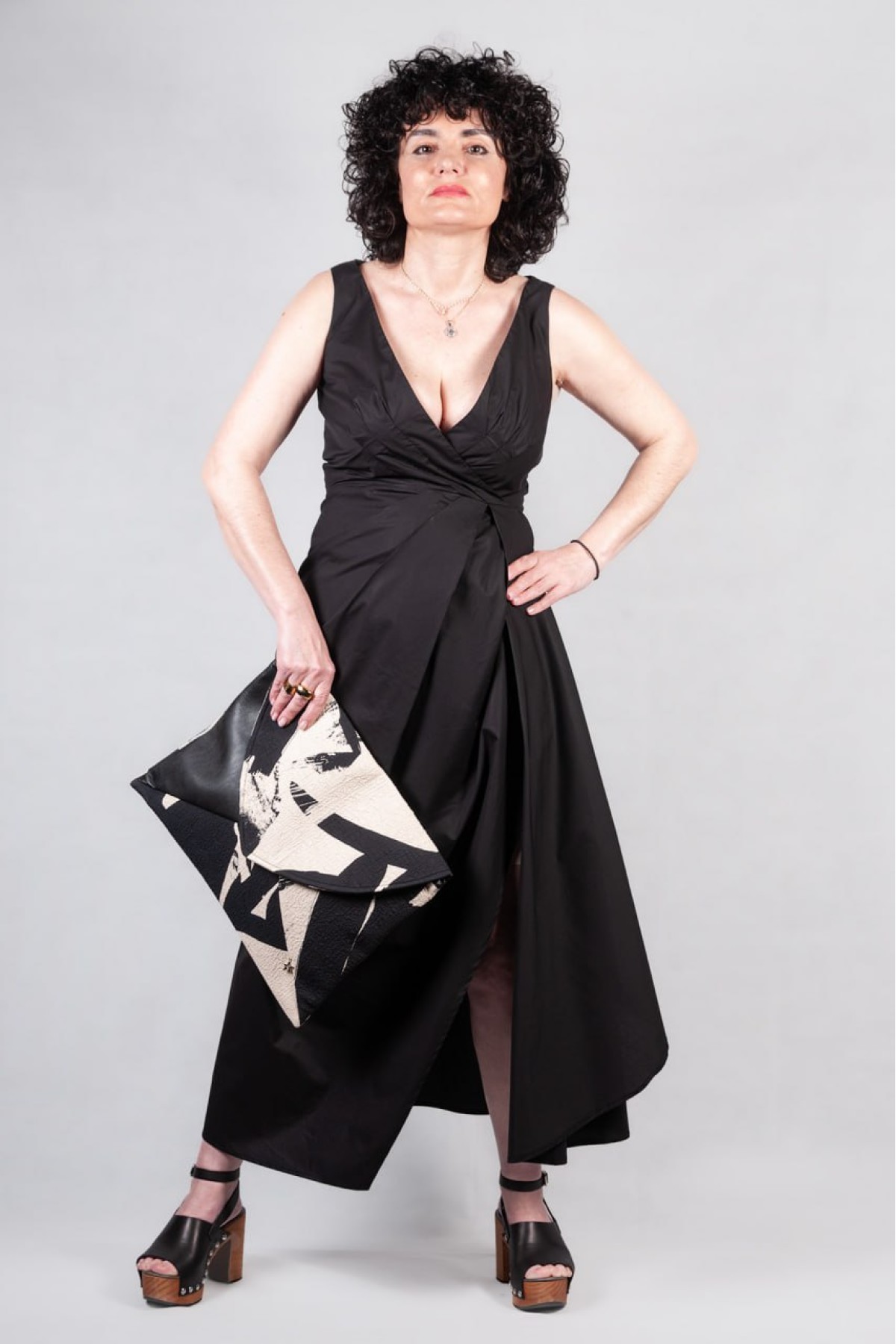 Φόρεμα Sandro Ferrone Μαύρο