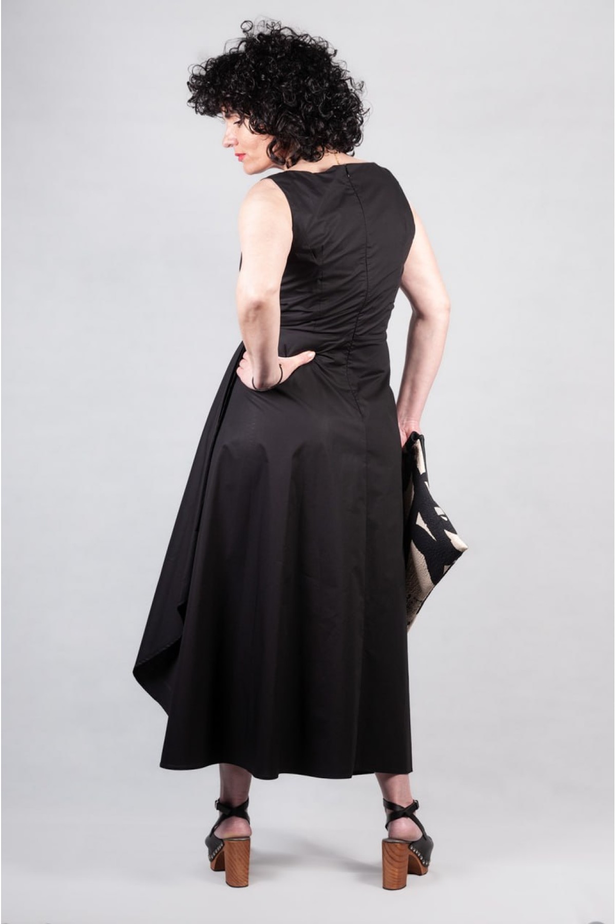 Φόρεμα Sandro Ferrone Μαύρο