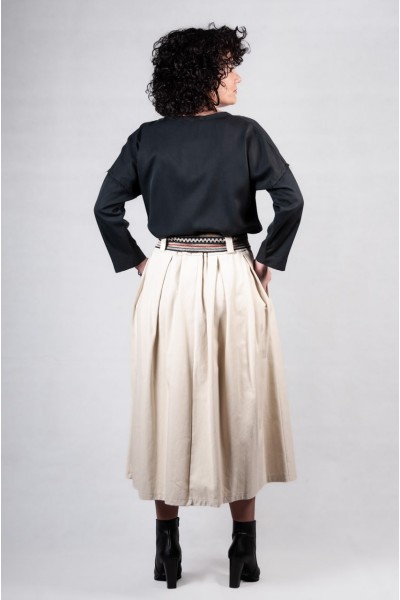 Φούστα Souvenir εκρού