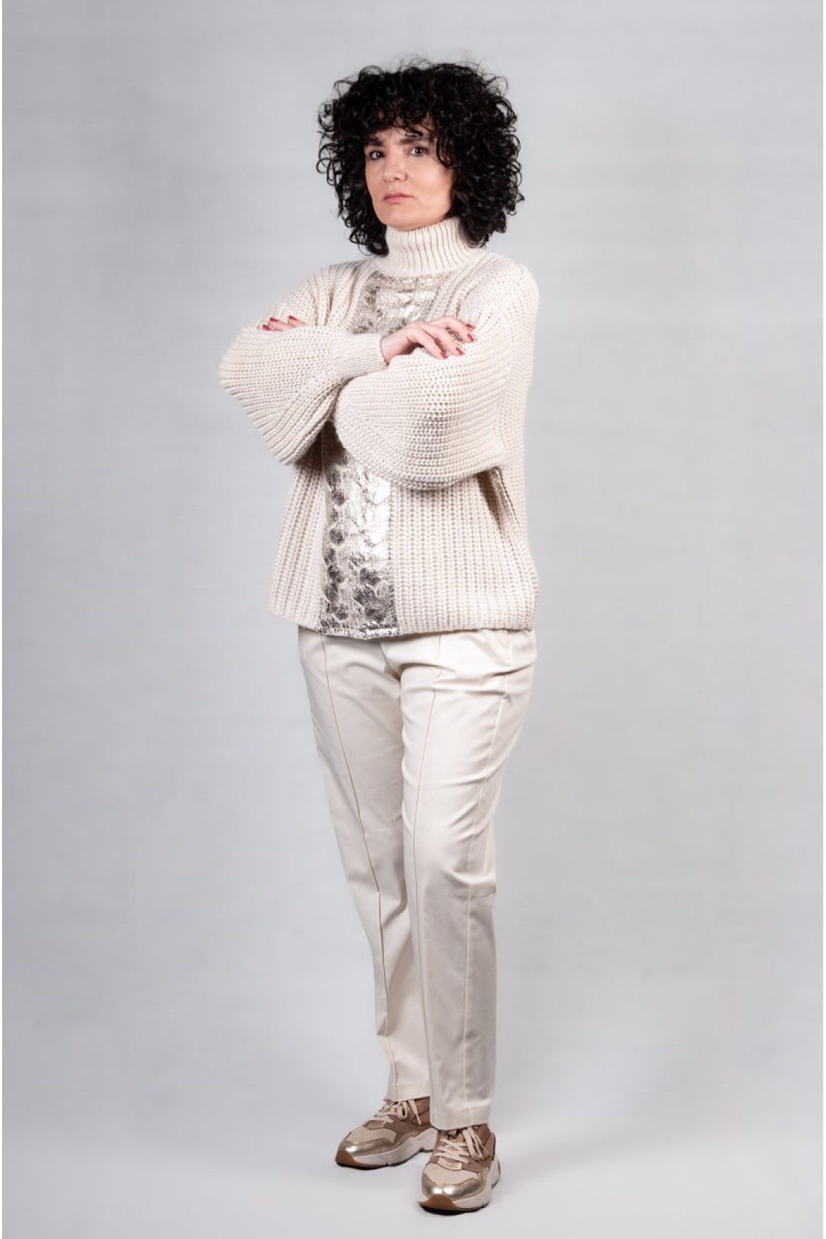 Πουλόβερ Motel εκρού