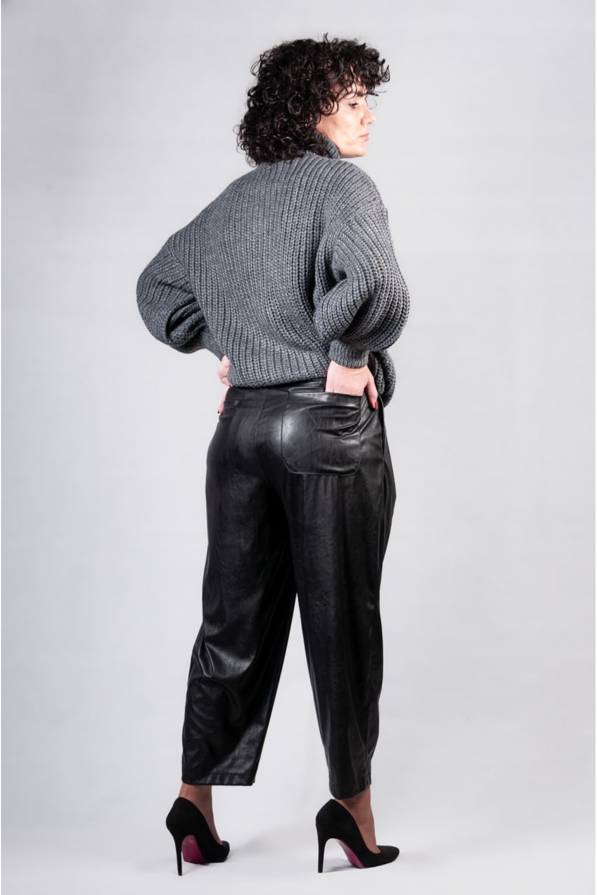 Πουλόβερ Motel γκρι