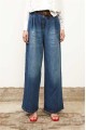 Jeans μπλε σε φαρδιά γραμμη Souvenir