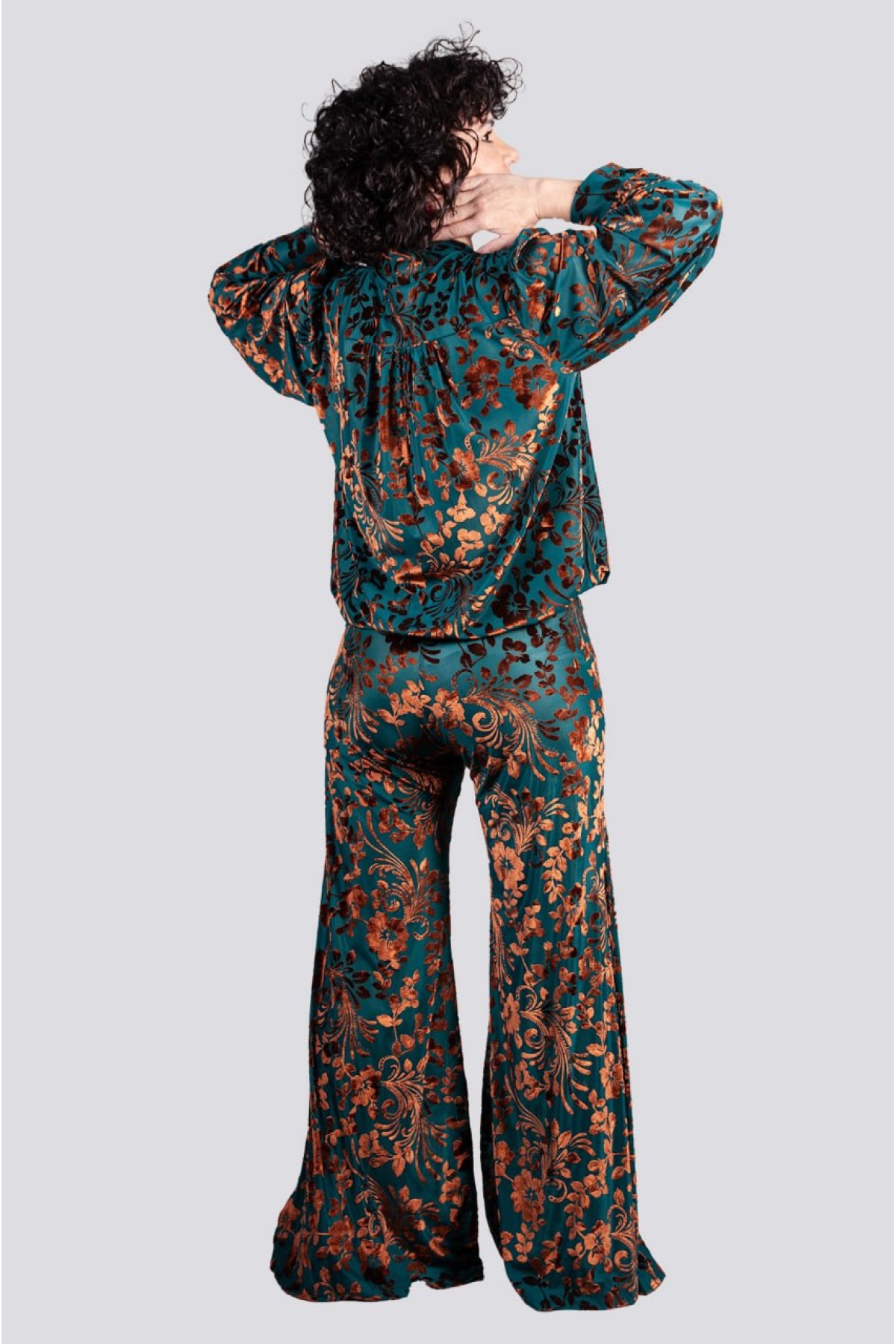 Παντελόνι by Dyemond  πετρόλ