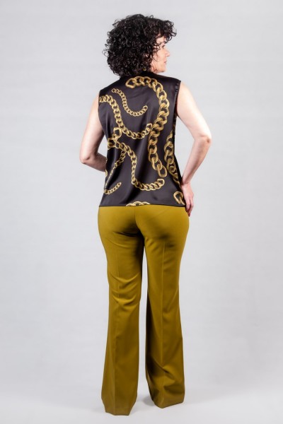 Παντελόνι Rinascimento λαδί