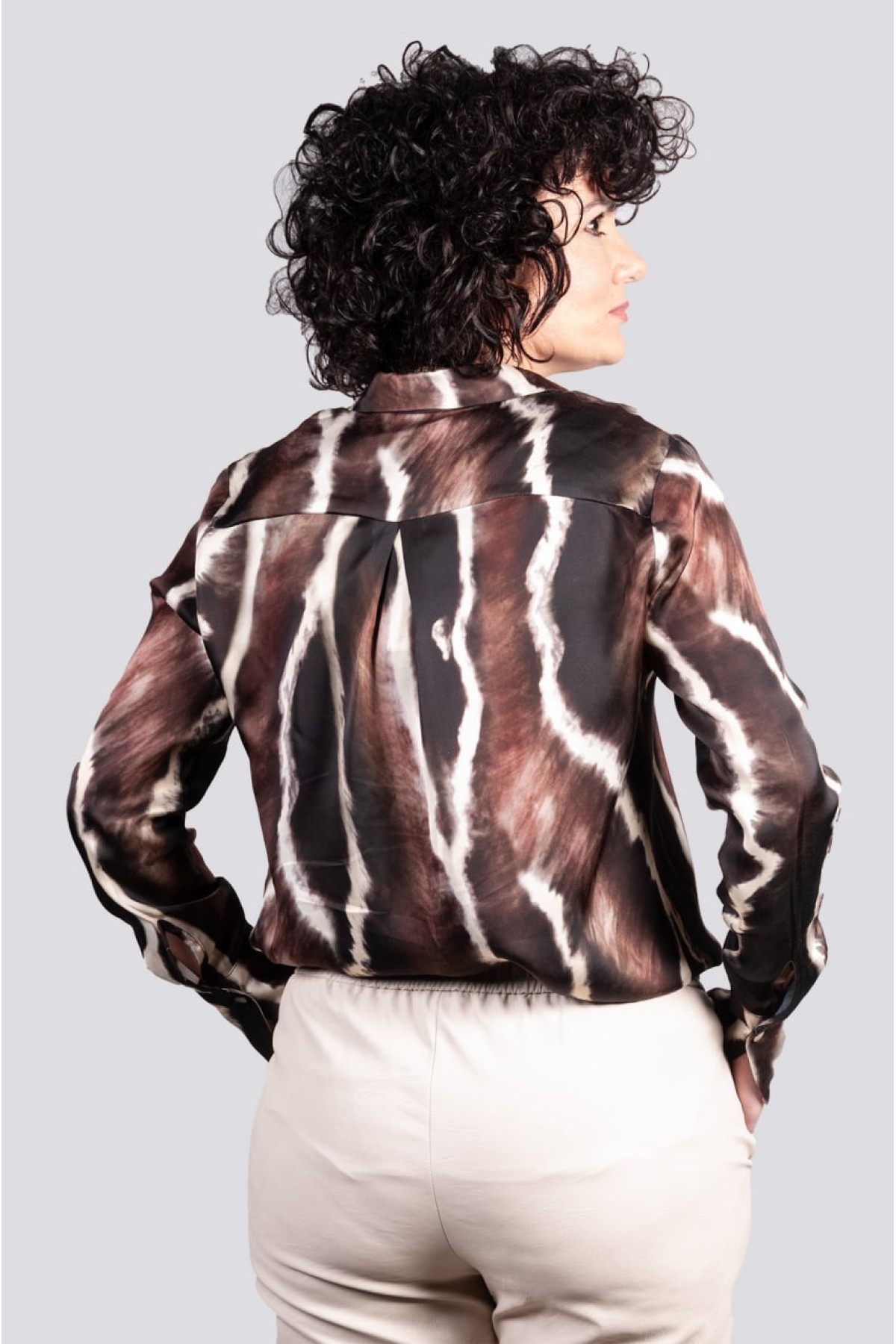 Πουκάμισο Motel  εκρού 