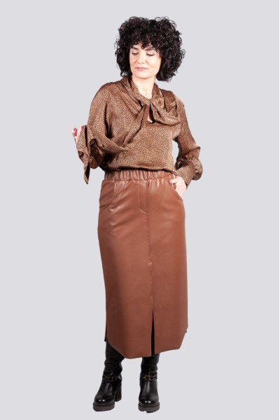 Πουκάμισο by Dyemonde καφέ