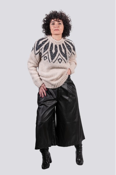 Πουλόβερ Souvenir μπεζ