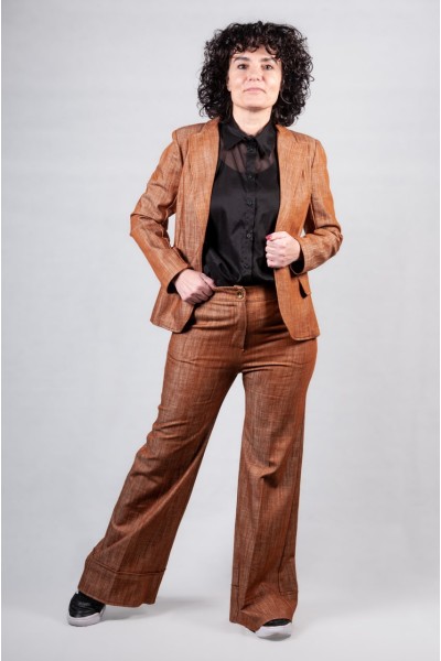 Σακάκι Rinascimento καφέ