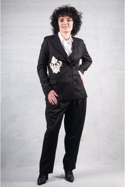 Παντελόνι Souvenir μαύρο