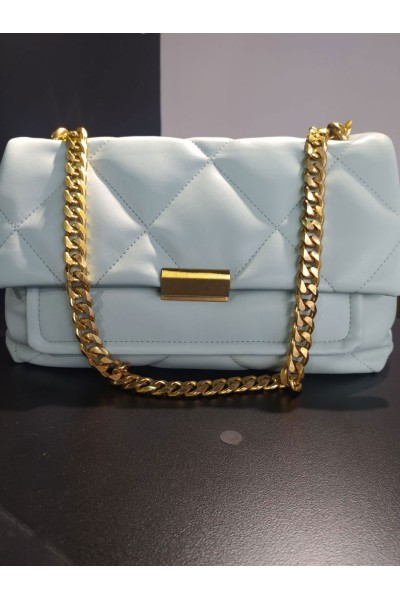 Τσάντα Label Rose μέντα