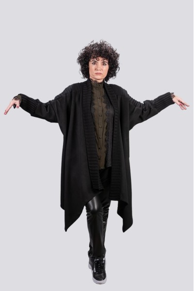 Ζακέτα Gaimattiolo μαύρη 